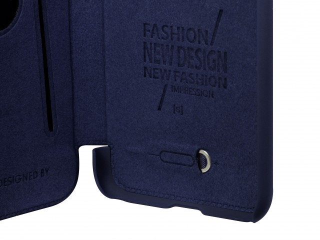 Чехол G-Case Business Series для Apple iPhone 7 plus (синий, кожаный)