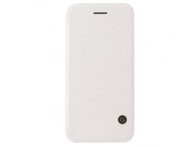 Чехол G-Case Business Series для Samsung Galaxy S8 (белый, кожаный)