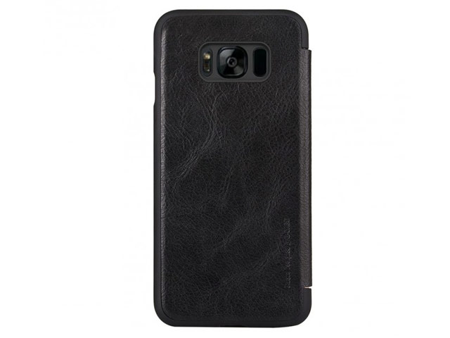 Чехол G-Case Business Series для Samsung Galaxy S8 plus (черный, кожаный)