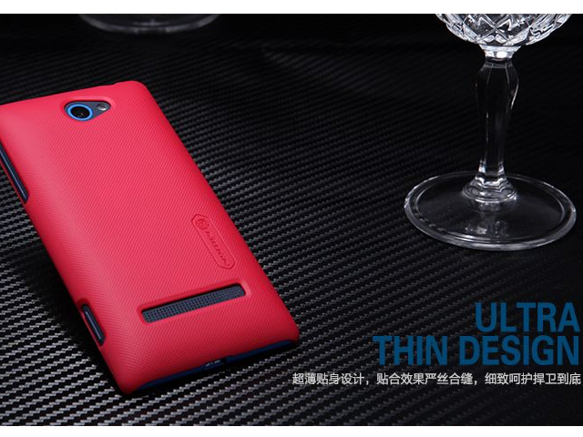 Чехол Nillkin Hard case для HTC Windows Phone 8S (красный, пластиковый)