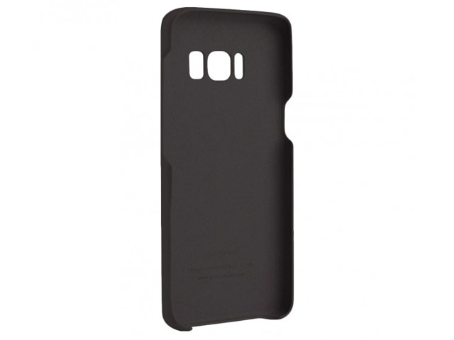 Чехол G-Case Noble Series для Samsung Galaxy S8 (черный, кожаный)