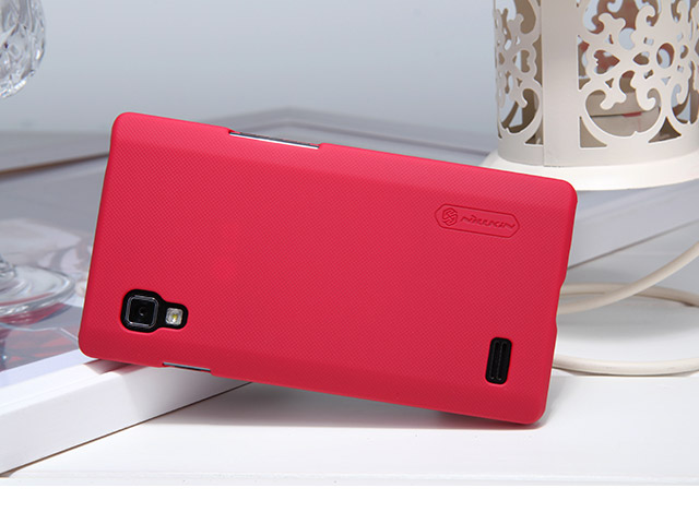 Чехол Nillkin Hard case для LG Optimus L9 P765 (красный, пластиковый)