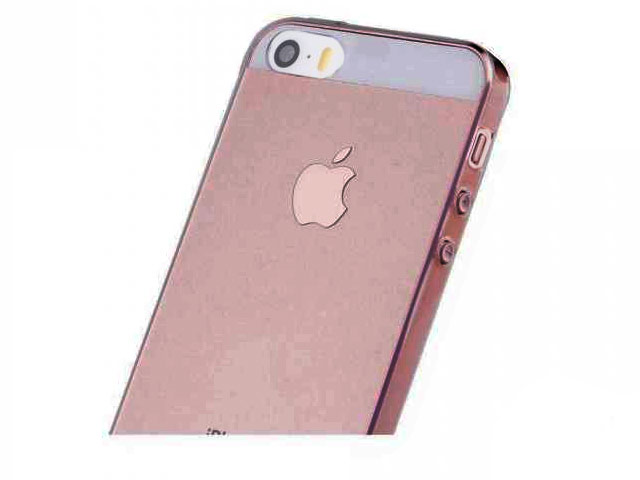 Чехол G-Case Ultra Slim Case для Apple iPhone SE (серый, гелевый)