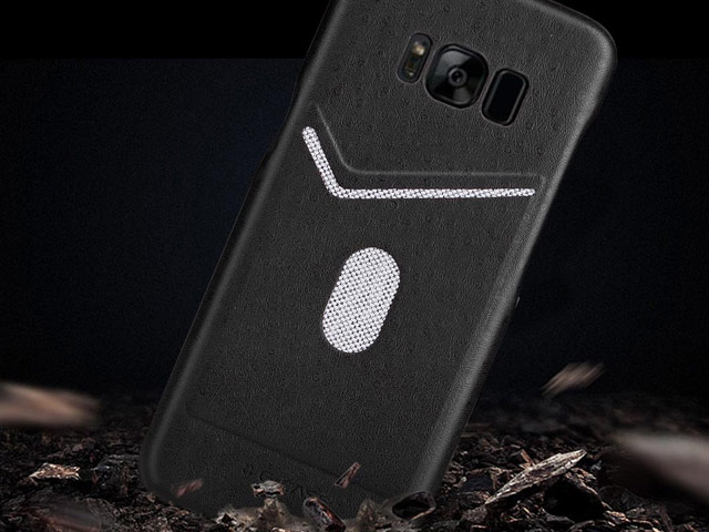 Чехол G-Case Jazz Series для Samsung Galaxy S8 (черный, кожаный)