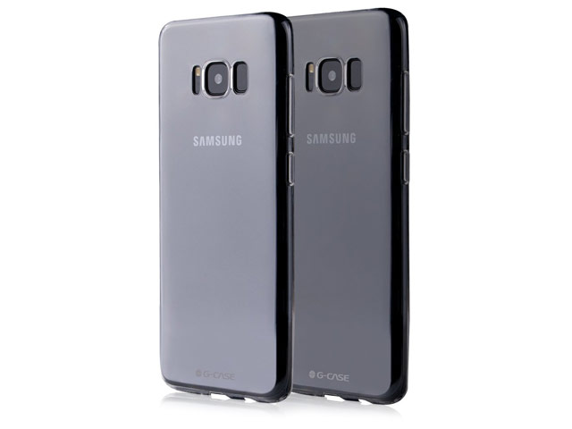 Чехол G-Case Ultra Slim Case для Samsung Galaxy S8 (серый, гелевый)
