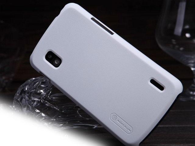 Чехол Nillkin Hard case для LG Google Nexus 4 E960 (белый, пластиковый)