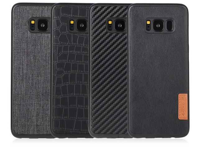 Чехол G-Case Dark Series для Samsung Galaxy S8 (Crocodile Skin, кожаный)