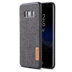 Чехол G-Case Dark Series для Samsung Galaxy S8 (Canvas, матерчатый)