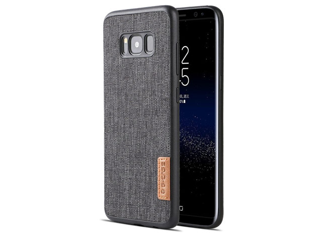 Чехол G-Case Dark Series для Samsung Galaxy S8 (Canvas, матерчатый)