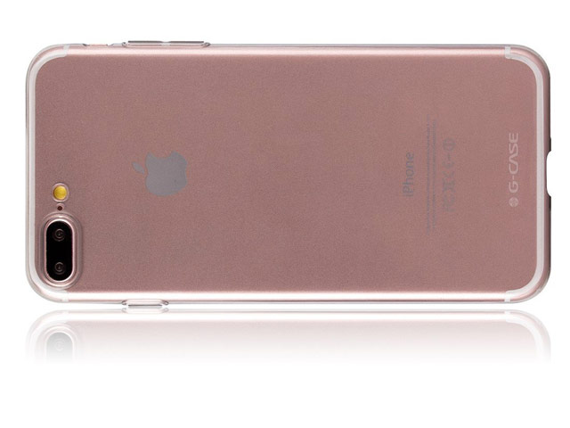 Чехол G-Case Ultra Slim Case для Apple iPhone 7 plus (серый, гелевый)