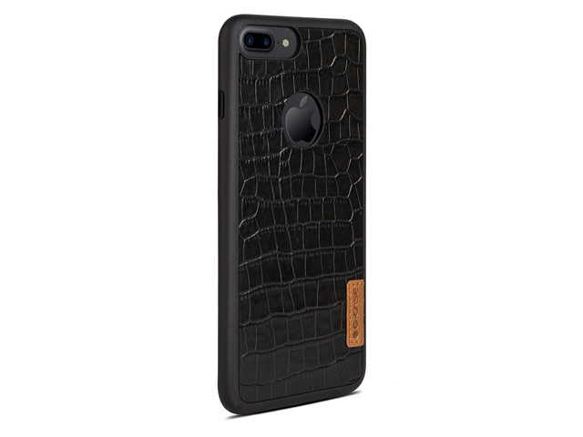 Чехол G-Case Dark Series для Apple iPhone 7 plus (Crocodile Skin, кожаный)