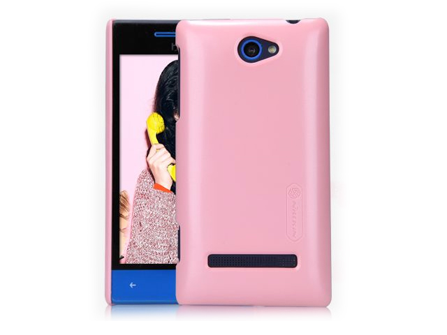 Чехол Nillkin Shining Shield для HTC Windows Phone 8S (розовый, пластиковый)