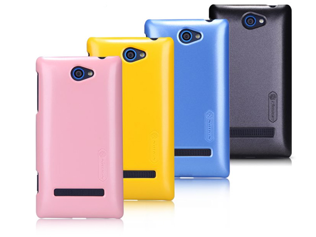 Чехол Nillkin Shining Shield для HTC Windows Phone 8S (розовый, пластиковый)