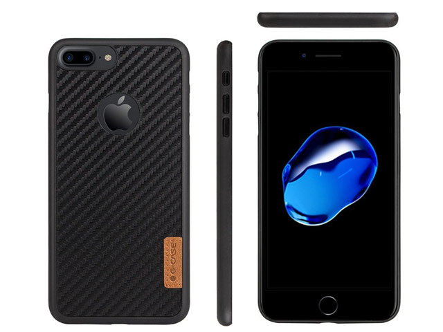 Чехол G-Case Dark Series для Apple iPhone 7 plus (Carbon Fiber, карбоновый)
