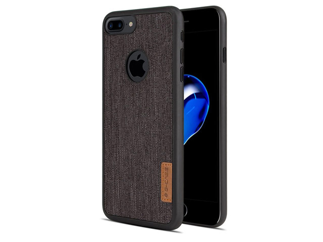 Чехол G-Case Dark Series для Apple iPhone 7 plus (Canvas, матерчатый)