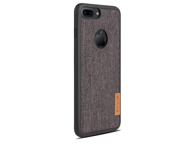 Чехол G-Case Dark Series для Apple iPhone 7 plus (Canvas, матерчатый)