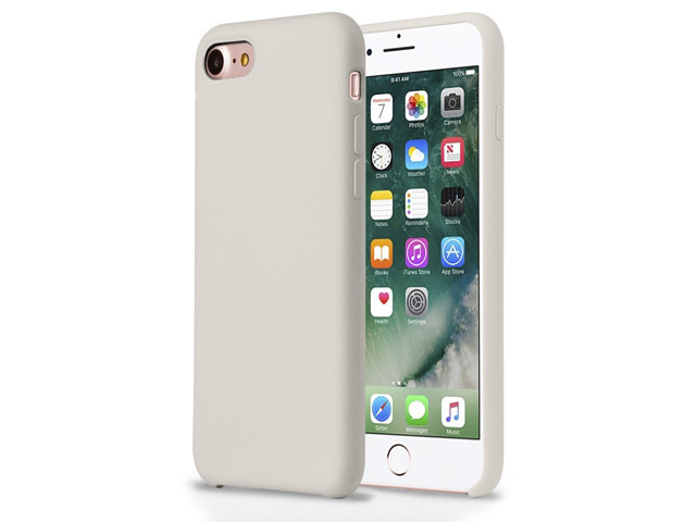 Чехол G-Case Original Series для Apple iPhone 7 (серый, гелевый)