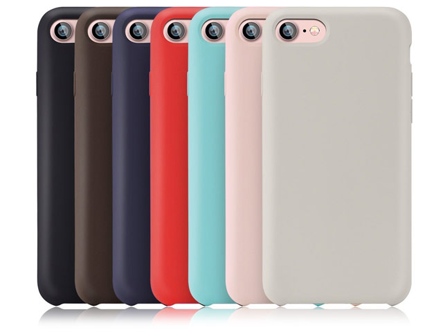 Чехол G-Case Original Series для Apple iPhone 7 (коричневый, гелевый)