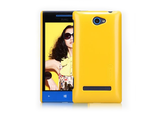 Чехол Nillkin Shining Shield для HTC Windows Phone 8S (желтый, пластиковый)