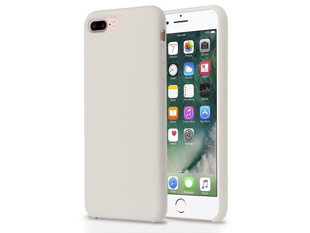 Чехол G-Case Original Series для Apple iPhone 7 plus (серый, гелевый)