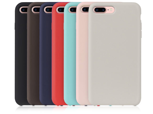 Чехол G-Case Original Series для Apple iPhone 7 plus (коричневый, гелевый)