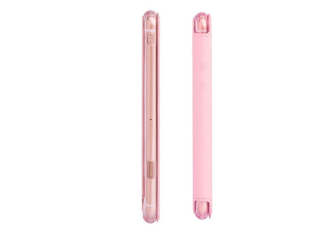 Чехол G-Case Sense Series для Apple iPhone 7 plus (розовый, кожаный)