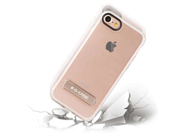 Чехол G-Case Honor Series для Apple iPhone 7 (прозрачный, гелевый)