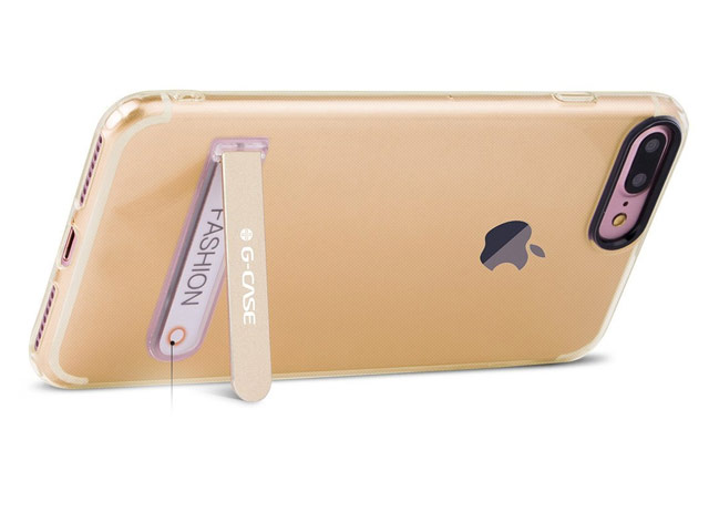 Чехол G-Case Honor Series для Apple iPhone 7 plus (золотистый, гелевый)