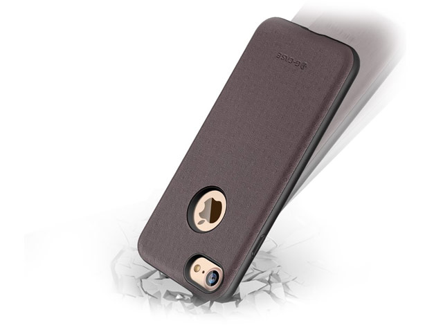 Чехол G-Case Duke Series для Apple iPhone 7 (коричневый, кожаный)