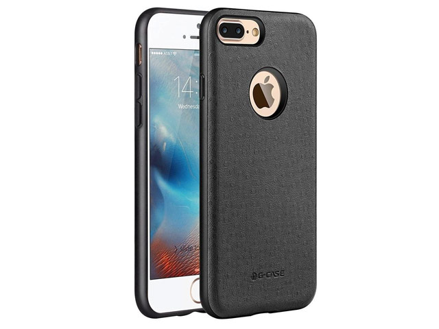 Чехол G-Case Duke Series для Apple iPhone 7 plus (черный, кожаный)