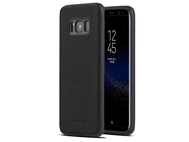 Чехол G-Case Duke Series для Samsung Galaxy S8 plus (черный, кожаный)