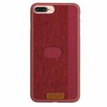 Чехол G-Case Canvas Series для Apple iPhone 7 plus (красный, матерчатый)