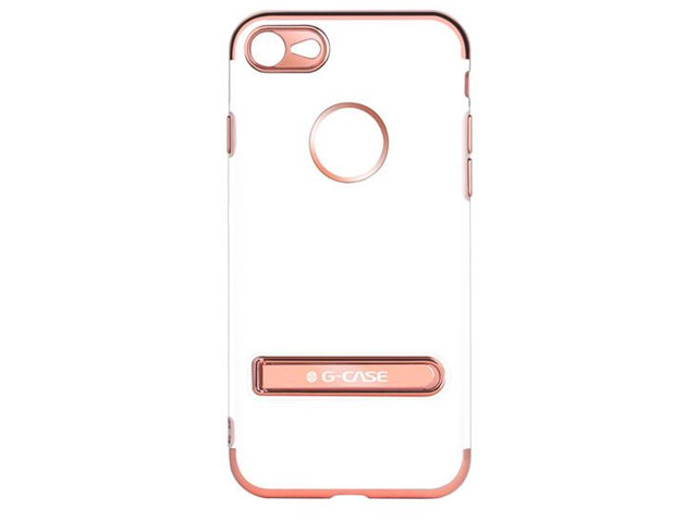 Чехол G-Case Shining Wing Series для Apple iPhone 7 (розово-золотистый, гелевый)