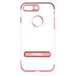Чехол G-Case Shining Wing Series для Apple iPhone 7 plus (розово-золотистый, гелевый)