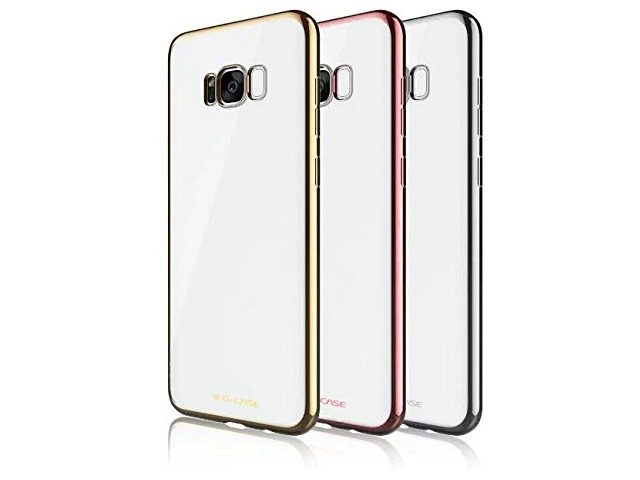 Чехол G-Case Plating Series для Samsung Galaxy S8 (черный, гелевый)
