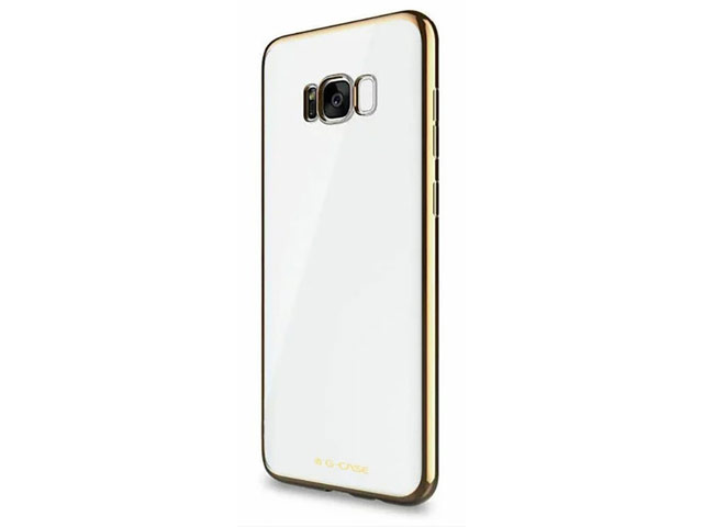 Чехол G-Case Plating Series для Samsung Galaxy S8 (золотистый, гелевый)