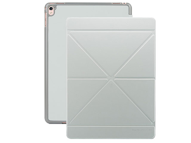 Чехол G-Case Milano Series для Apple iPad Pro 9.7 (серый, кожаный)