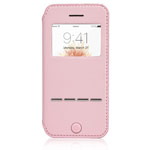 Чехол G-Case Sense Series для Apple iPhone SE (розовый, кожаный)