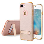 Чехол G-Case Sparking Series для Apple iPhone 7 plus (золотистый, гелевый)