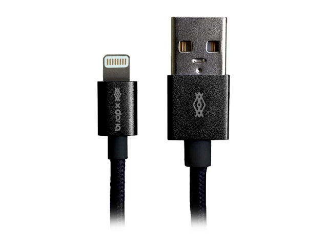 USB-кабель X-Doria Defense Cable (Lightning, черный, 1 м, MFi)