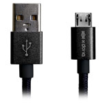 USB-кабель X-Doria Defense Cable (microUSB, черный, 1 м, MFi)