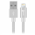 USB-кабель Seedoo Zeal Series (Lightning, серебристый, 1 м, MFi)