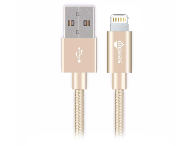 USB-кабель Seedoo Zeal Series (Lightning, золотистый, 1 м, MFi)