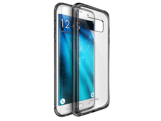 Чехол Seedoo Wind case для Samsung Galaxy S8 plus (серый, гелевый)