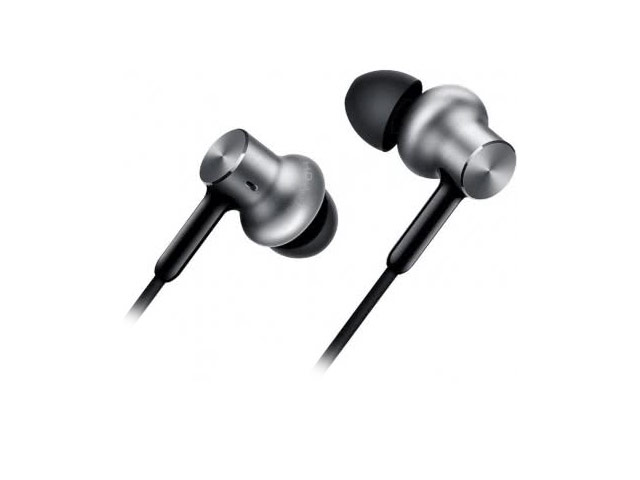 Наушники Xiaomi Mi In-Ear Headphones Pro HD2 универсальные (серебристые, пульт/микрофон, 20-40000 Гц)