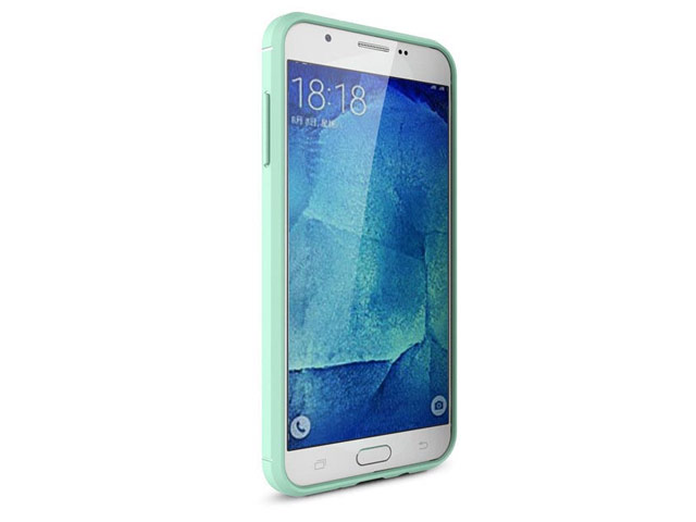 Чехол Yotrix Rugged Armor для Samsung Galaxy J5 2017 (голубой, гелевый)