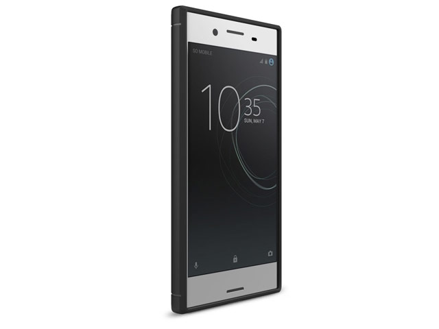 Чехол Yotrix Rugged Armor для Sony Xperia XZ premium (черный, гелевый)