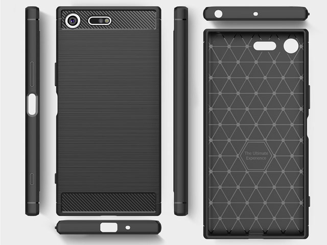 Чехол Yotrix Rugged Armor для Sony Xperia XZ premium (красный, гелевый)