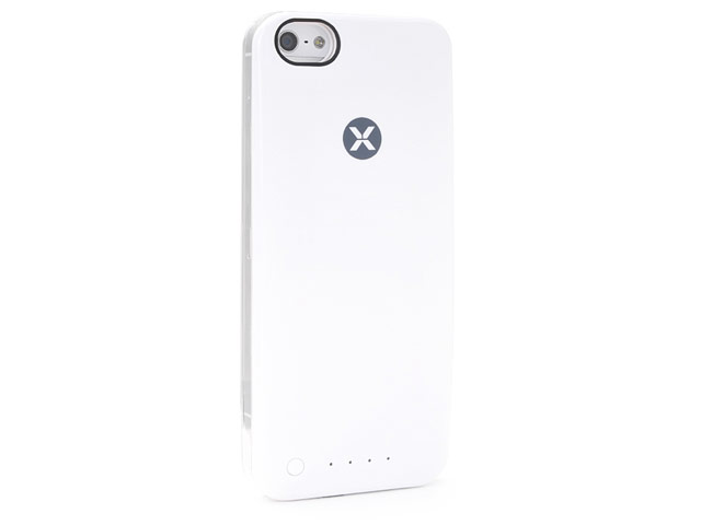 Чехол с батареей Dexim XPowerSkin Case для Apple iPhone 5/5S (2000 mAh, белый, ультратонкий)