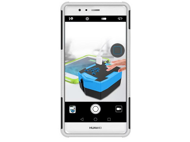 Чехол Yotrix Shockproof case для Huawei P9 (белый, пластиковый)